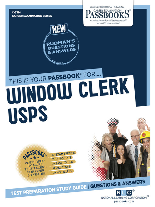 Title details for Window Clerk (USPS) by National Learning Corporation - Available